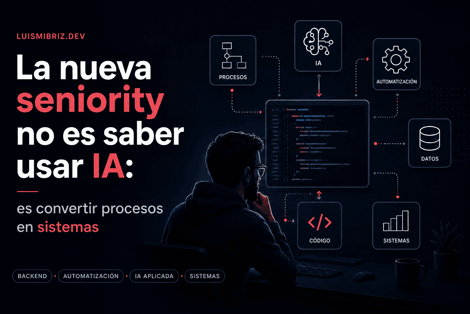 La nueva seniority no es saber usar IA: es convertir procesos en sistemas